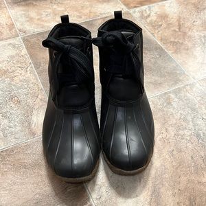 Sperry Saltwater 2-Eye Black